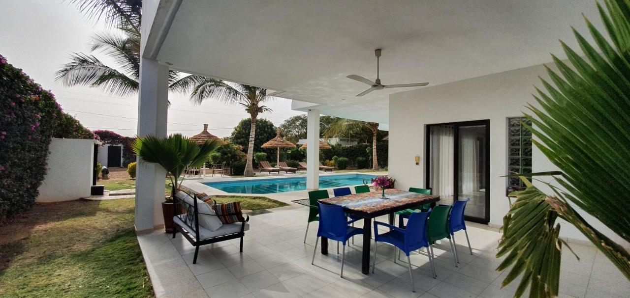 La Maison Blanche A Ngaparou, Splendide Villa Contemporaine Exteriör bild