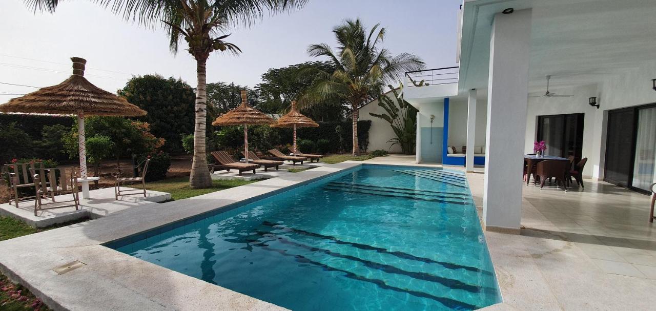 La Maison Blanche A Ngaparou, Splendide Villa Contemporaine Exteriör bild