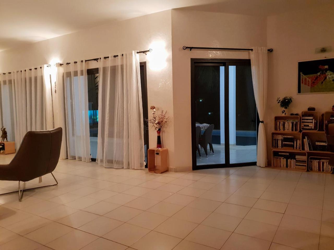 La Maison Blanche A Ngaparou, Splendide Villa Contemporaine Exteriör bild