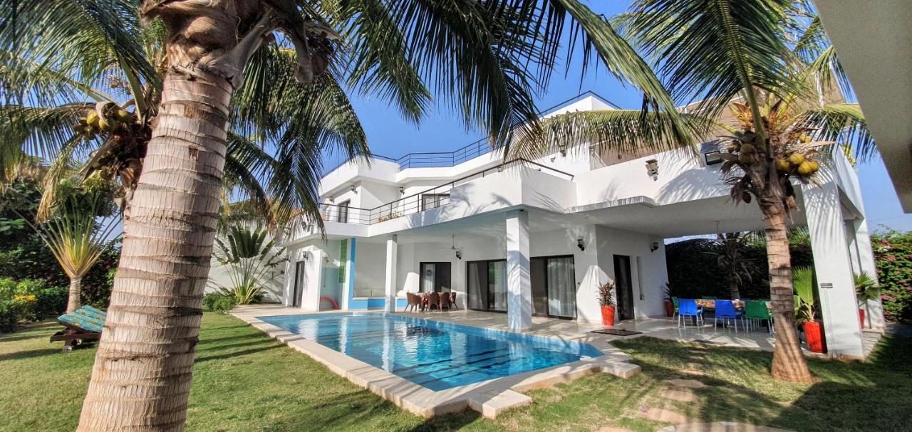 La Maison Blanche A Ngaparou, Splendide Villa Contemporaine Exteriör bild